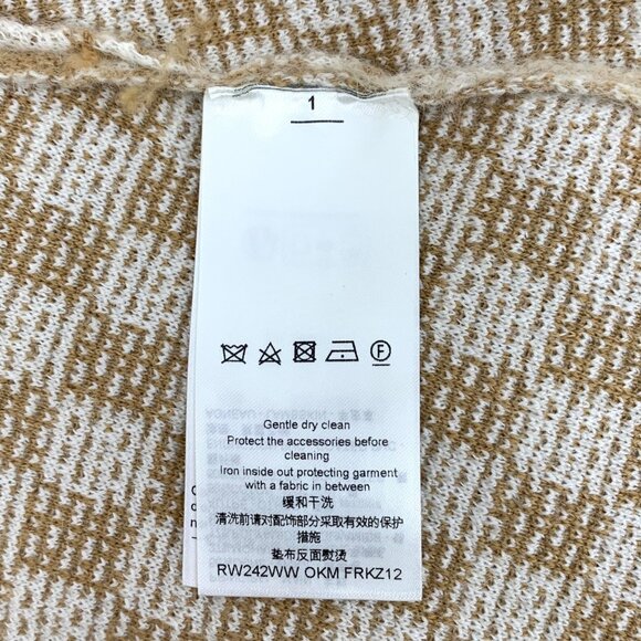 Louis Vuitton 2024 Color-block checkered wool casual skirt - Picture 6 of 8